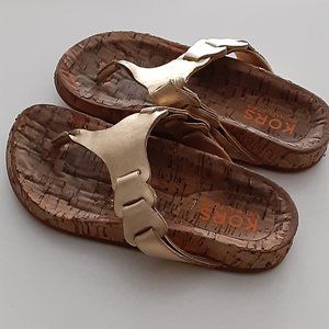 Michael Kors kids (Birkenstock style) sandals little girl size 12